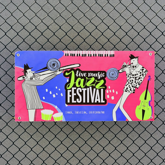 Custom Fabric Banners-SPU RacetopPrint